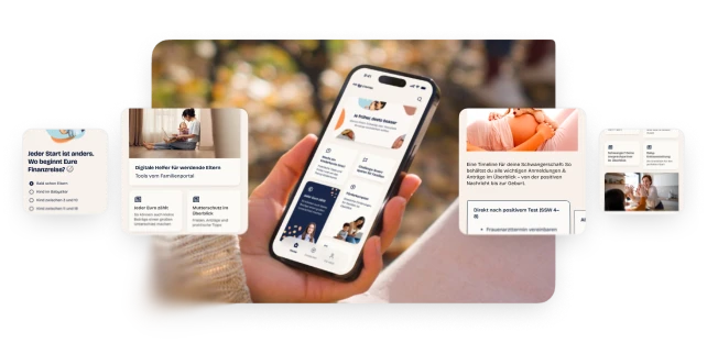 Familie nutzt KidStarter – Hero-Bild